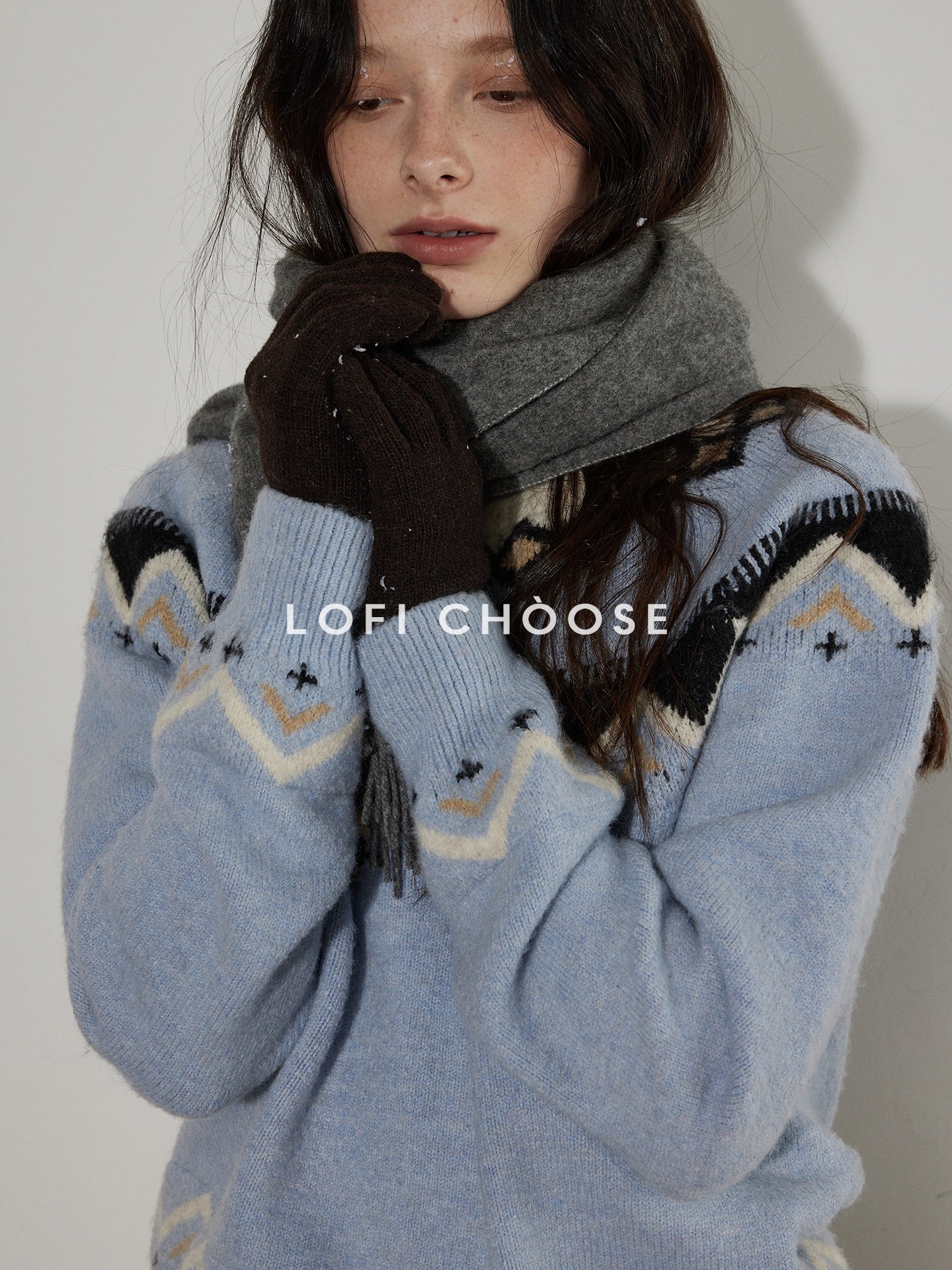 Lofi_choose_Soft_Wool_Blend_Loose_Fit_Commuter_Crewneck_Pullover_Blue_Knit_Tops_Sweaters_MISSTT