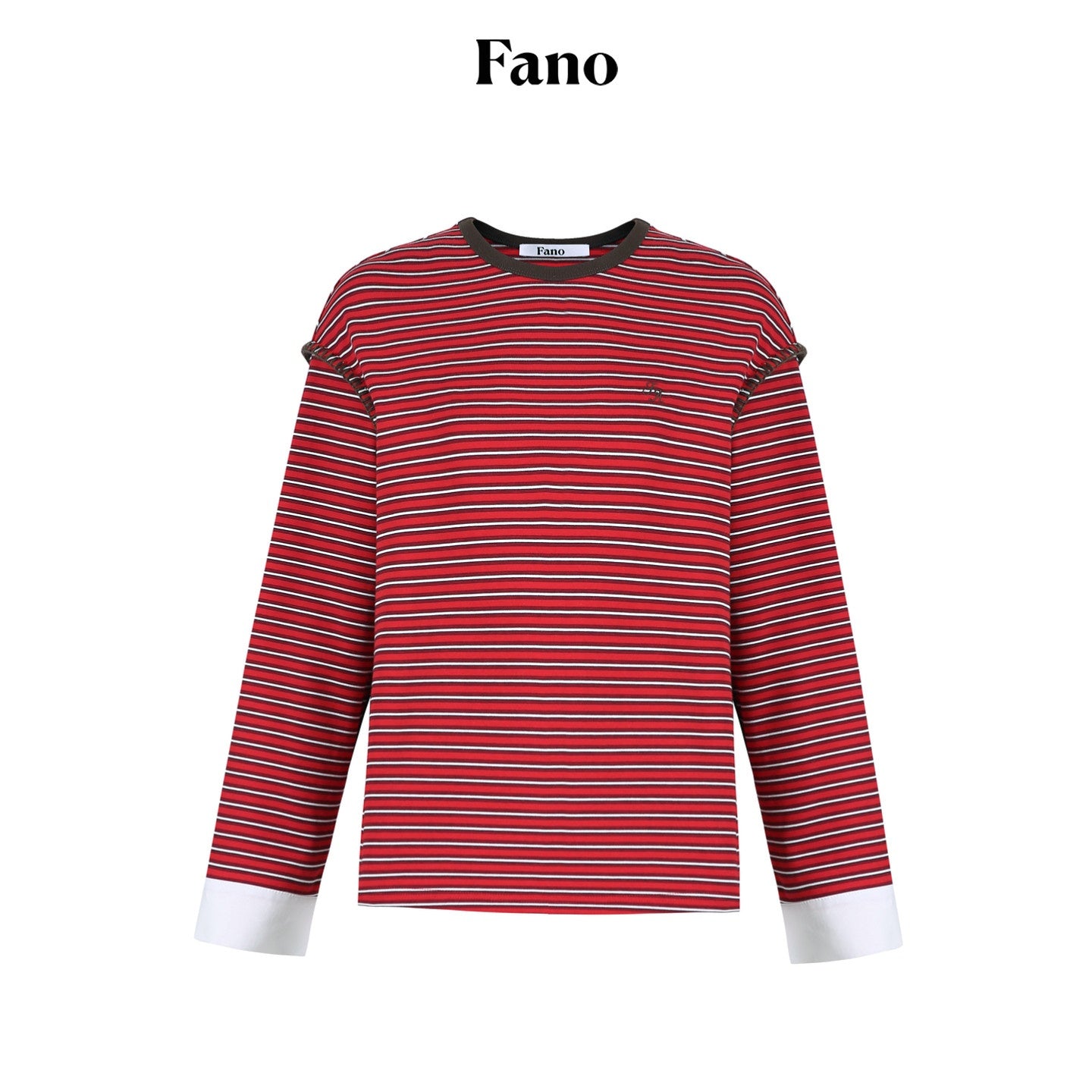 fano_Comfort_Cotton_Stretch_Striped_Korean_Loose_Fit_Women_Long_Sleeve_T-Shirts_MISSTT
