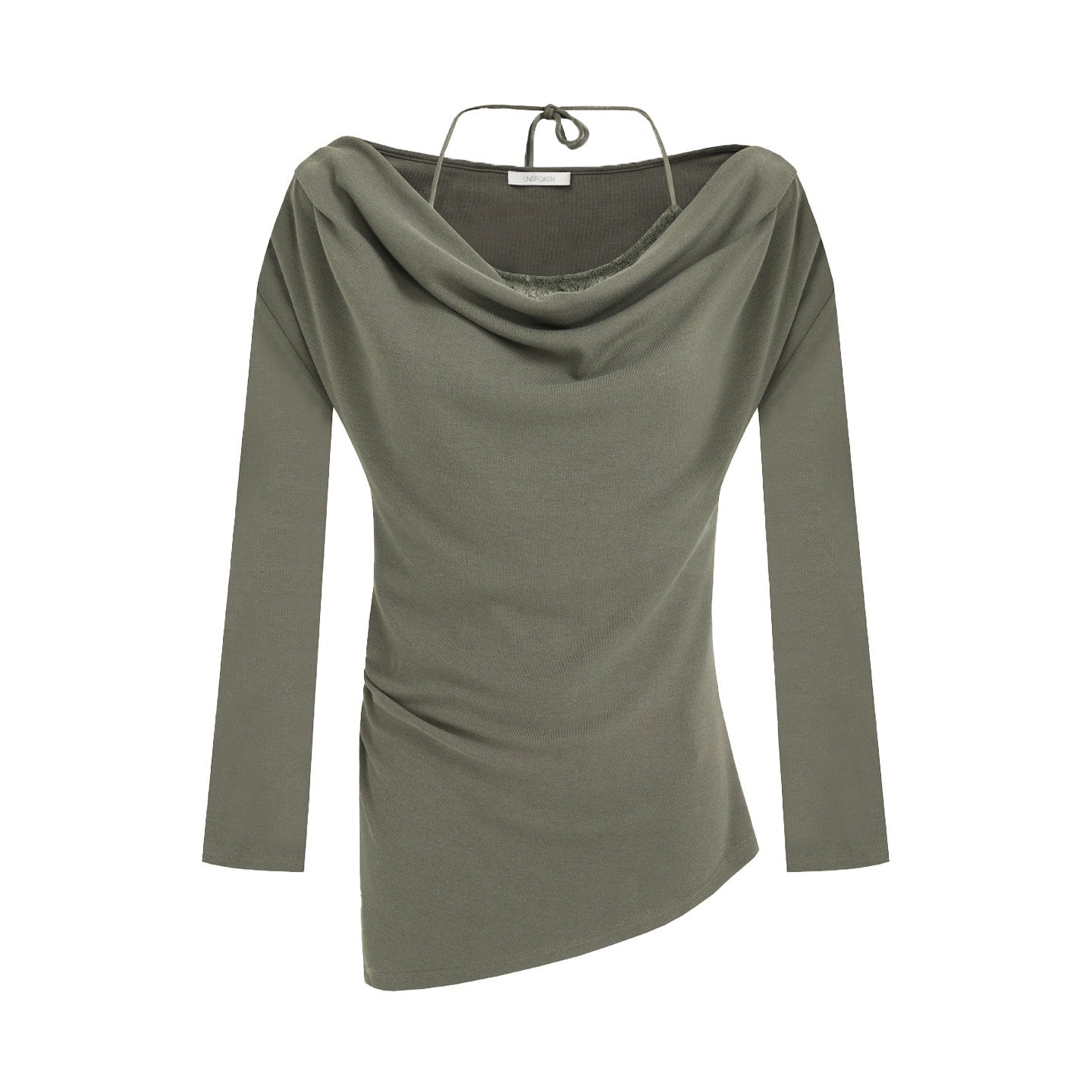 unspoken_Breathable_Soft_Viscose_Blend_Slim_Knit_Long_Sleeve_Boat_Neck_Workwear_Blouses_MISSTT