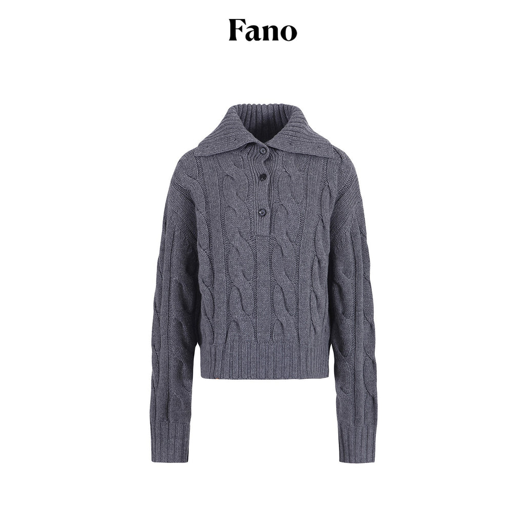 fano_Thermal_Wool_Blend_Relaxed_Long_Sleeve_Commuter_Heather_Grey_Cardigans_MISSTT