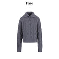 fano_Thermal_Wool_Blend_Relaxed_Long_Sleeve_Commuter_Heather_Grey_Cardigans_MISSTT