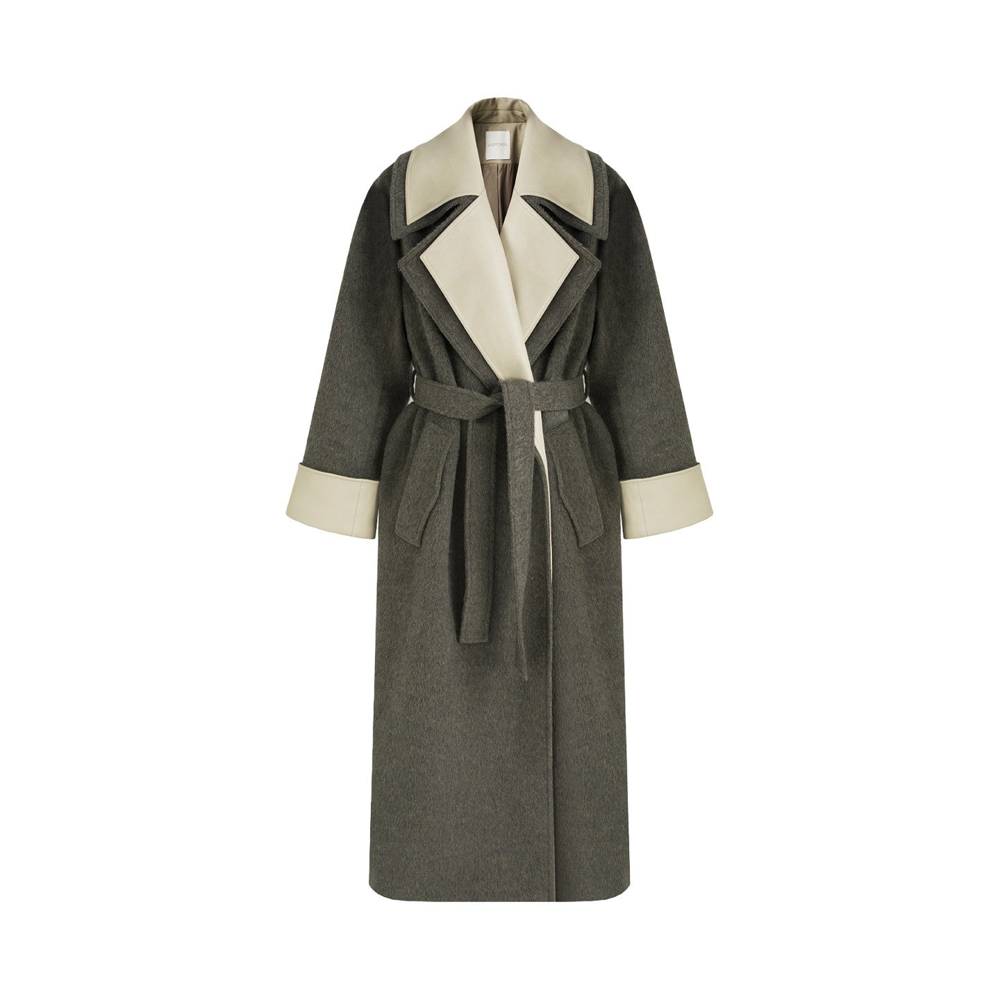 unspoken_Minimal_Commuter_Oversized_Long_Notch_Collar_Olive_Green_Wool_Blend_Wool_Coats_MISSTT