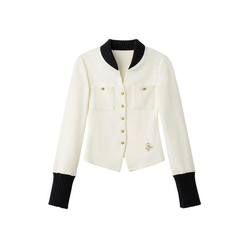ikyou_Warm_Cotton_Slim_Embroidered_Pocket_Office_Long_Sleeve_Button_Solid_Blouses_MISSTT