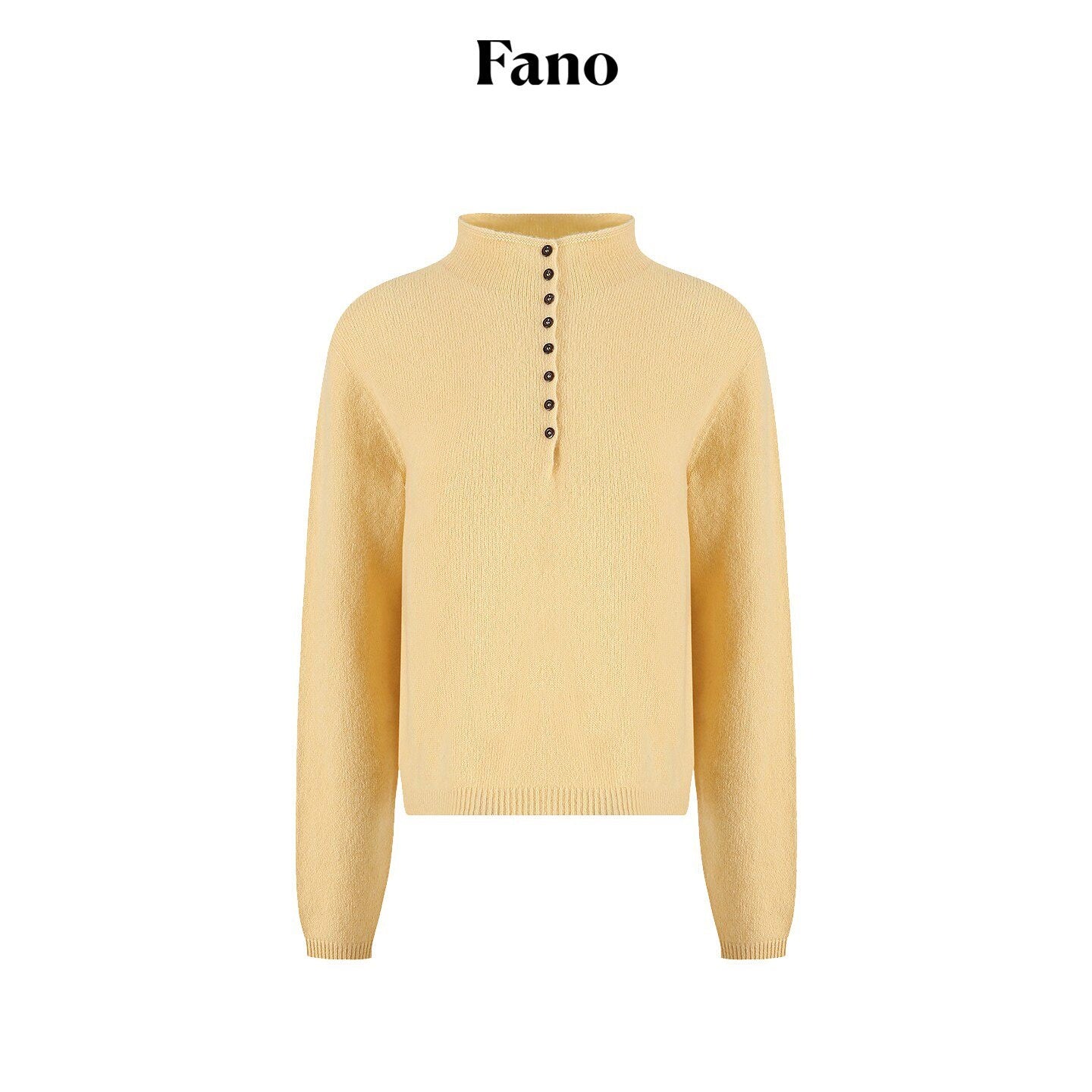 fano_Wool_Cashmere_Blend_Breathable_Loose_Half_Open_Collar_Women_Cardigans_MISSTT