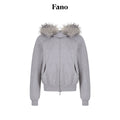 fano_Detachable_Zip_Windproof_Short_Loose_Casual_Women_Apple_Shape_Heather_Gray_Hoodie_MISSTT