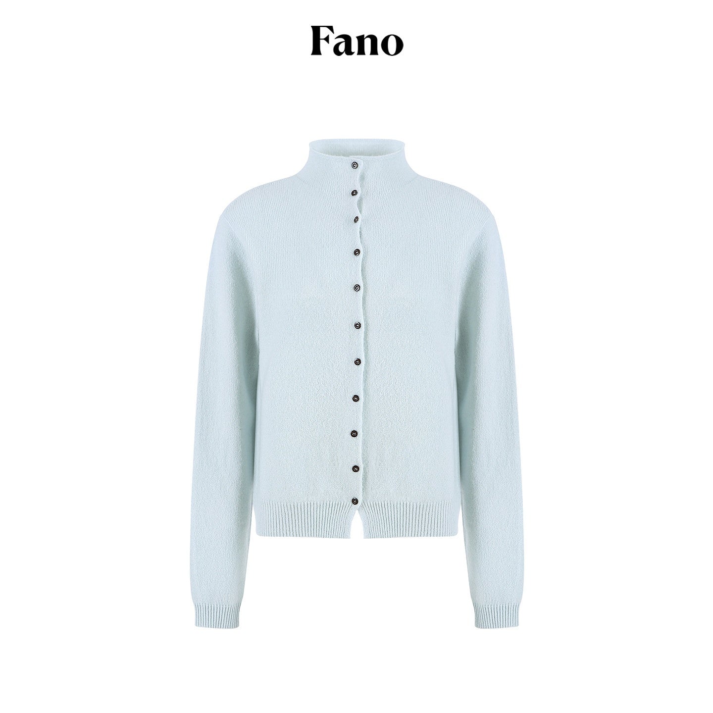 fano_Wool_Cashmere_Blend_Warm_High_Neck_Loose_Fit_Women_Button_Solid_Cardigans_MISSTT