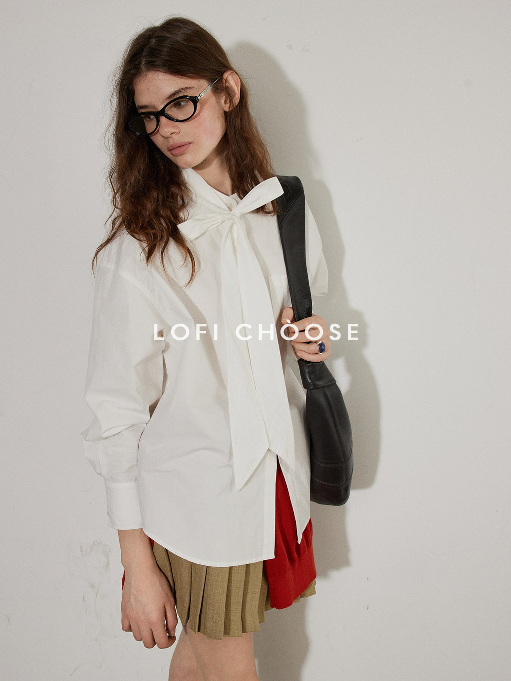 Lofi_choose_Elegant_Ribbon_Tie_Neck_Office_Loose_Fit_Long_Sleeve_Button_Blouses_MISSTT
