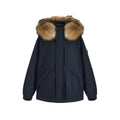fano_90_Percent_White_Duck_Down_Detachable_Hood_Straight_Short_Navy_Down_Jackets_MISSTT