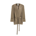 unspoken_Minimal_Slim_Tailored_Blazer_High_Waist_Long_Pants_Women_Brown_Top_&_Pants_Sets_MISSTT