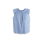 fano_100_Percent_Cotton_Round_Neck_Blue_White_Gingham_Top_&_Skirt_Sets_MISSTT