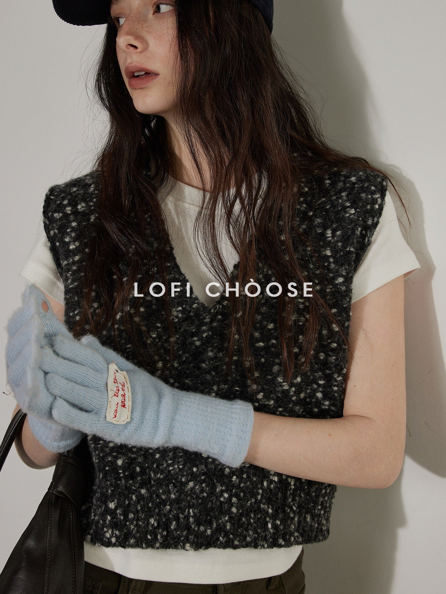 Lofi_choose_Wool_Blend_V-neck_Commuter_Layering_Office_Carbon_Gray_Vests_MISSTT