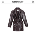 audreyyang_Thick_Vintage_Croc_Embossed_Doublebreasted_Midlength_Women_Pu_Leather_Jackets_MISSTT