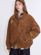 fano Windproof Casual Regular Turndown Collar Youth Brown Polyester Puffer Jackets
