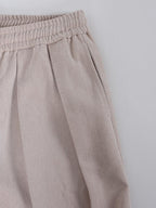 audreyyang Comfort Stretch Polyester Casual Elastic Pull On Women Wide Leg Pants