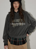 Lofi choose Work Ready Loose Fit Green Plaid Button Front Long Sleeve Polyester Women Shirts