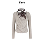 fano_Soft_Cotton_Lyocell_Polka_Dot_Mock_Neck_Layered_Look_Long_Sleeve_T-Shirts_MISSTT