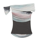 someonesometimes Original Tie Dye Loose Fit Padded Women Casual Halter Crop Tops