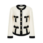 unspoken_Black_White_Colorblock_Office_Loose_Cropped_Round_Neck_Buttoned_Knit_Cardigans_MISSTT