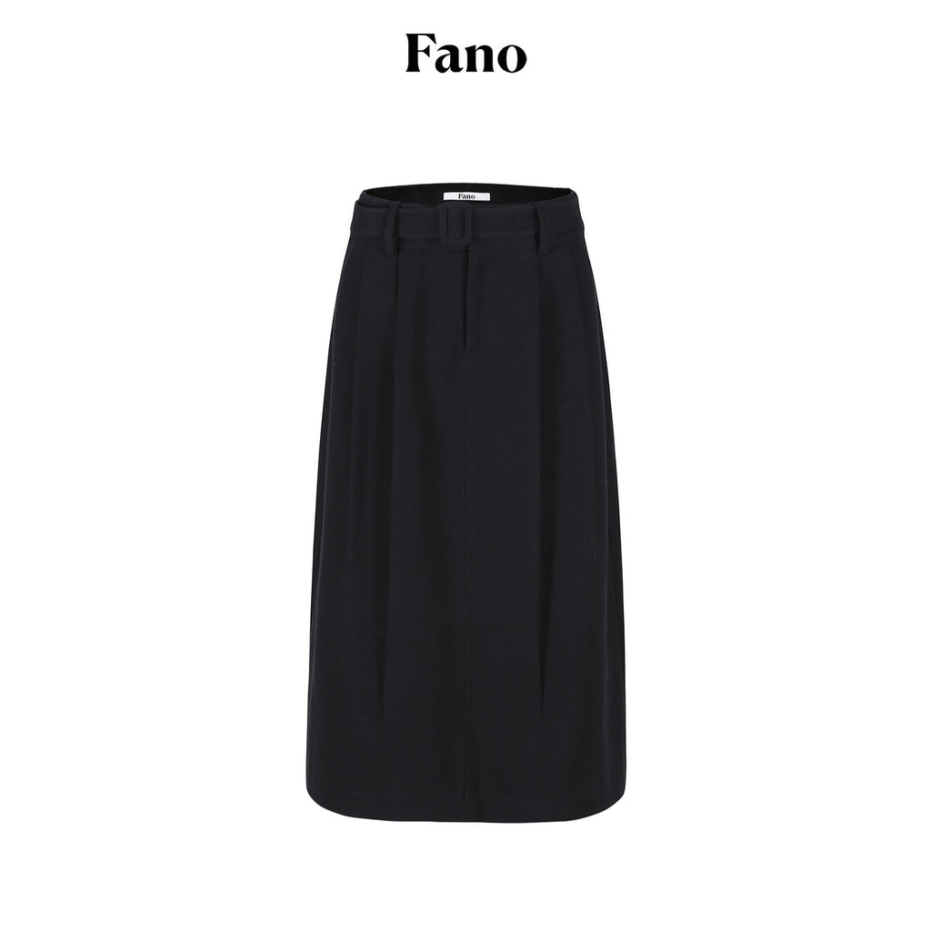 fano_Shape_Retaining_High_Waist_Pleated_A_Line_Casual_Women_Cotton_Maxi_Skirts_MISSTT