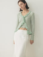 someone sometimes Soft Modal Tencel Minimal Office Double Fishtail Low Waist Women Maxi Skirts