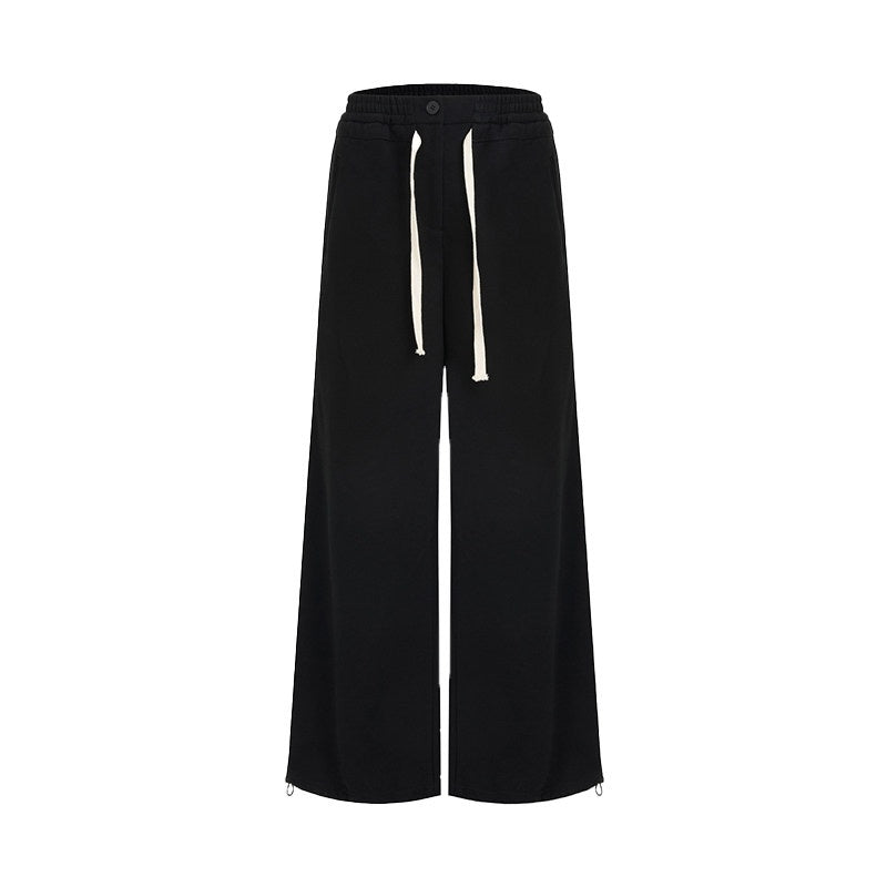 unspoken_High_Waist_Drawstring_Pockets_Minimalist_Workwear_For_Women_Black_Wide_Leg_Pants_MISSTT