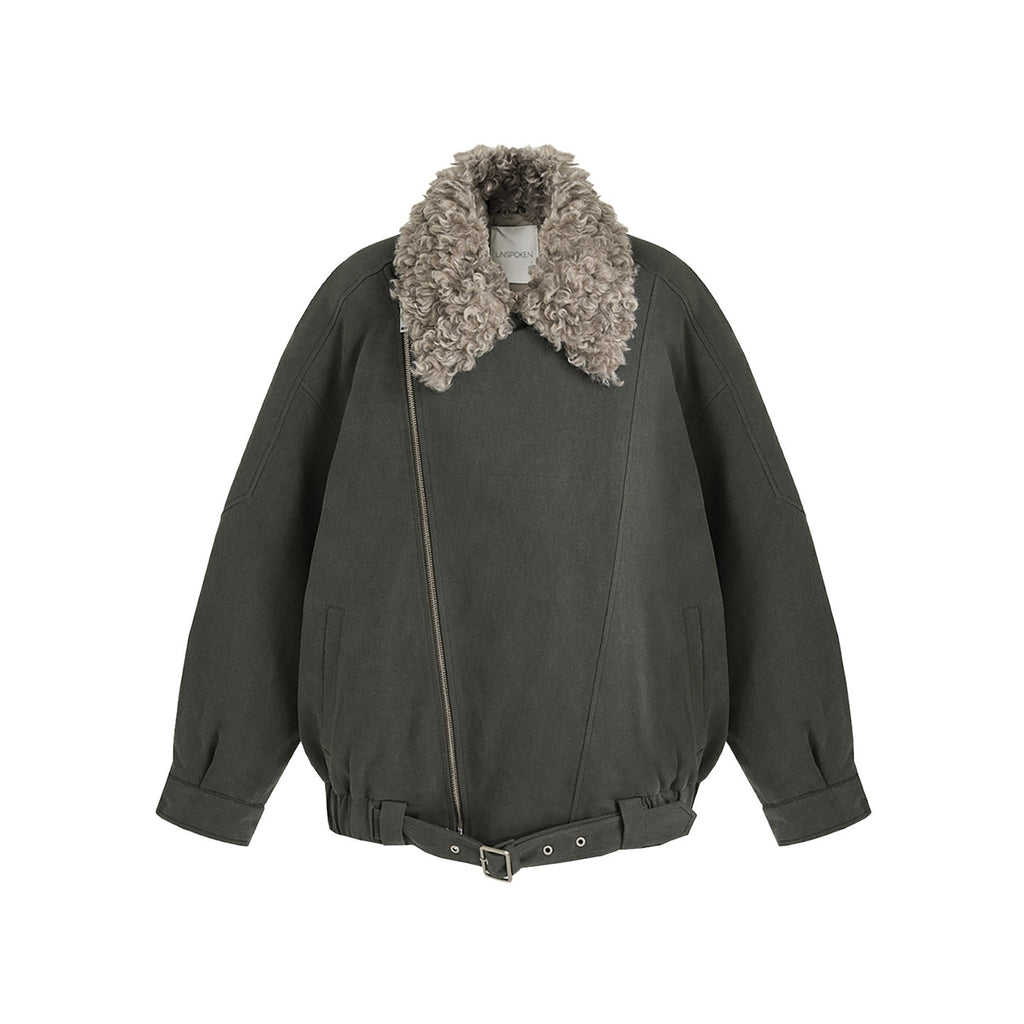 unspoken_Thick_Cotton_Loose_Fit_Patchwork_Commuter_Zipper_Dark_Green_Puffer_Jackets_MISSTT