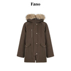 fano_Warm_90%_White_Duck_Down_Korean_Straight_Mid_Women_Red_Brown_Collar_Down_Jackets_MISSTT