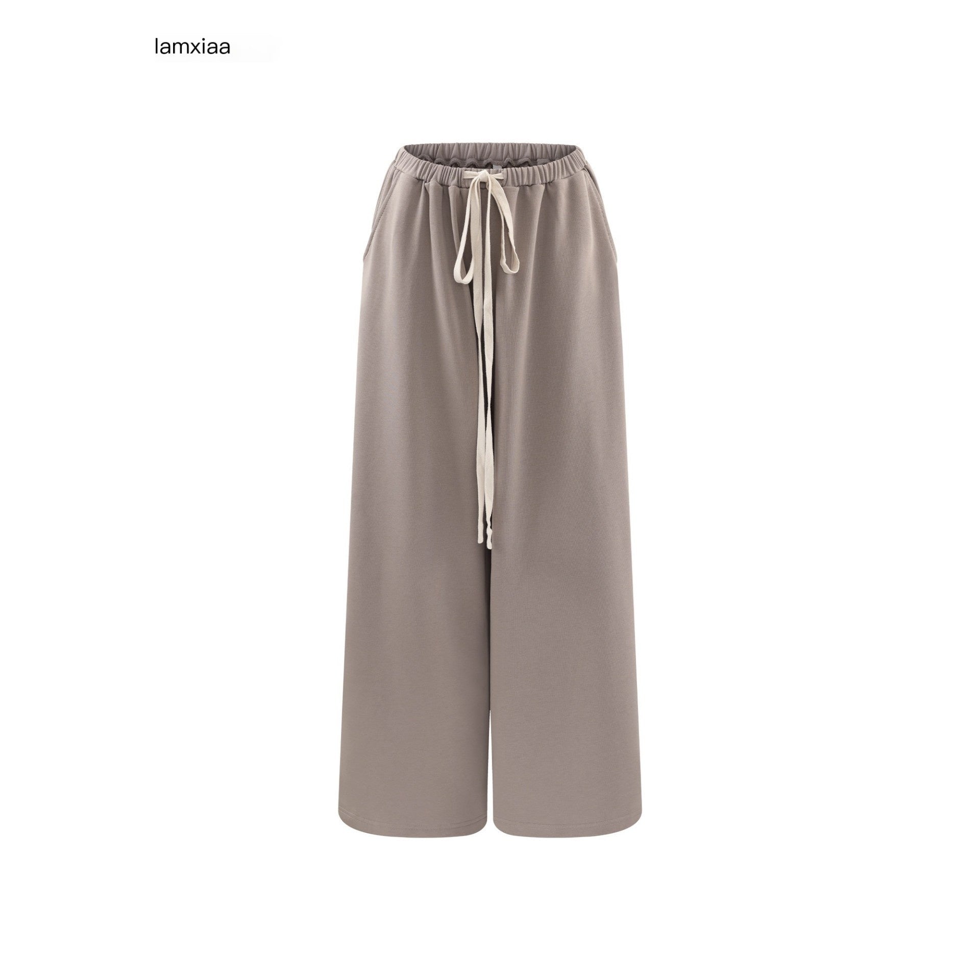 iamxiaa Inkjet Print Drawstring Casual Elastic Women's Sweatpants/joggers 917573539107