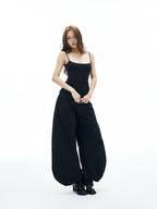 iamxiaa Ribbed Reversible U Neck Slim Fit Women's High Cotton Knit Camisoles
