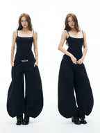 iamxiaa Ribbed Reversible U Neck Slim Fit Women's High Cotton Knit Camisoles