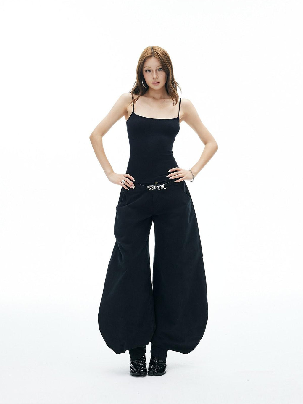 iamxiaa Ribbed Reversible U Neck Slim Fit Women's High Cotton Knit Camisoles