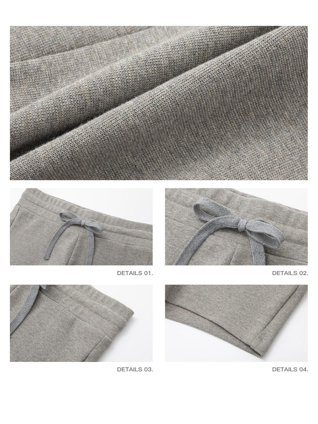 iamxiaa Two Tone Cross Ribbed Vintage Low Waist Drawstring Slim Women's Short Trousers