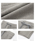 iamxiaa Two Tone Cross Ribbed Vintage Low Waist Drawstring Slim Women's Short Trousers