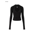 iamxiaa V-neck Halter Two Piece Waist Cinch Women's Soft Wide Rib Knit Camisoles 950266666814