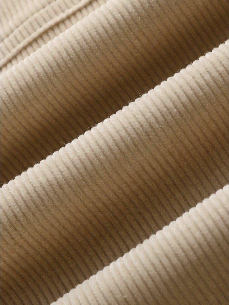 someonesometimes 100 Percent Cotton Commuter Low Waist Micro Flare Light Camel Ladies Pants