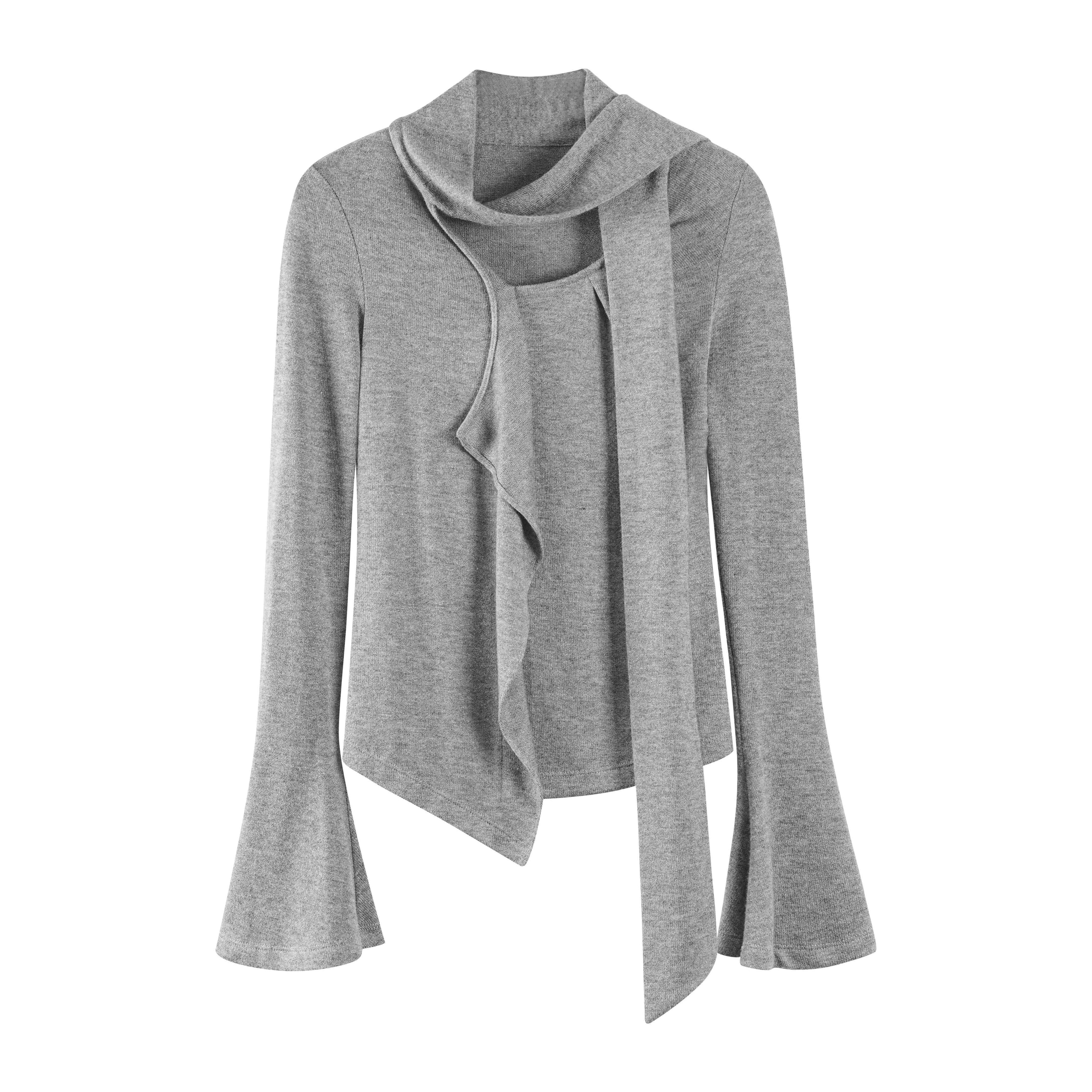someonesometimes_Anti_Pill_Wool_Blend_Slim_Fit_Casual_Ruffle_Bell_Sleeve_U_Neck_Pullover_Sweaters_MISSTT