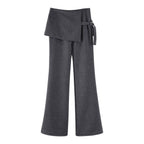 someonesometimes_Asymmetrical_Tie_Natural_Waist_Micro_Flare_Women_Polyester_Blend_Flared_Pants_MISSTT