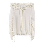 someonesometimes_Cozy_Polyester_Solid_Casual_Straight_Fit_Long_Sleeve_Women_Off_Shoulder_Crop_Tops_MISSTT