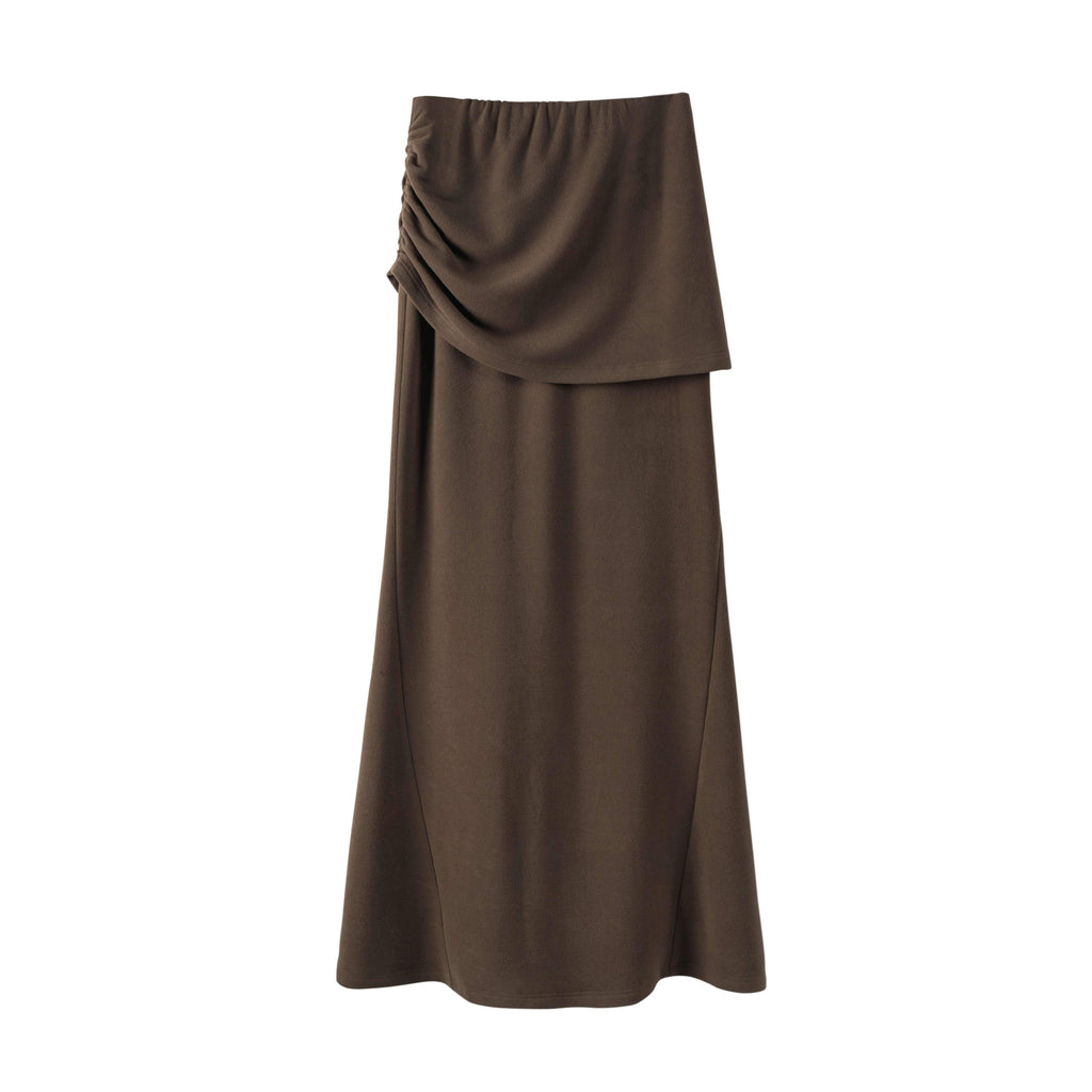 someonesometimes_Flattering_Mermaid_Slim_Fit_Mid_Rise_Mocha_Brown_Knit_Viscose_Women_Maxi_Skirts_MISSTT