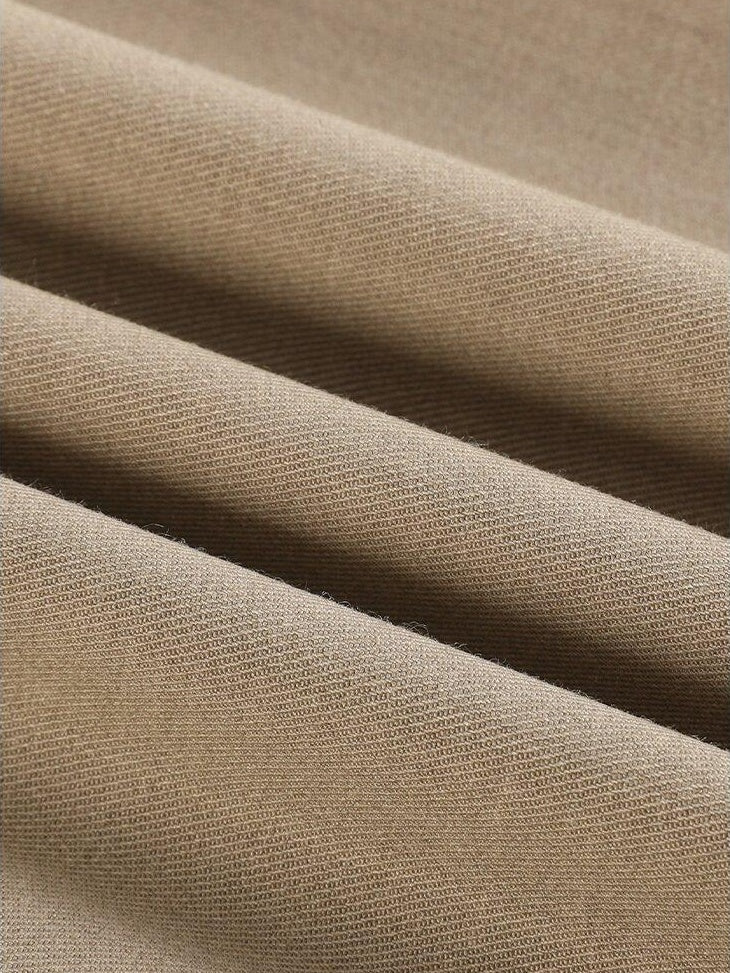 someonesometimes High Waist Minimalist Belt Ladies Stretch Gray Camel Wide Leg Pants