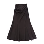 someonesometimes_High_Waist_Streamline_Slim_Cotton_Lyocell_Mix_Back_Zip_Fishtail_Skirt_MISSTT