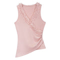 someonesometimes_Lightweight_Poly_Blend_Ruched_Floral_Slim_Fit_Workwear_Women_Water_Pink_Camisoles_MISSTT