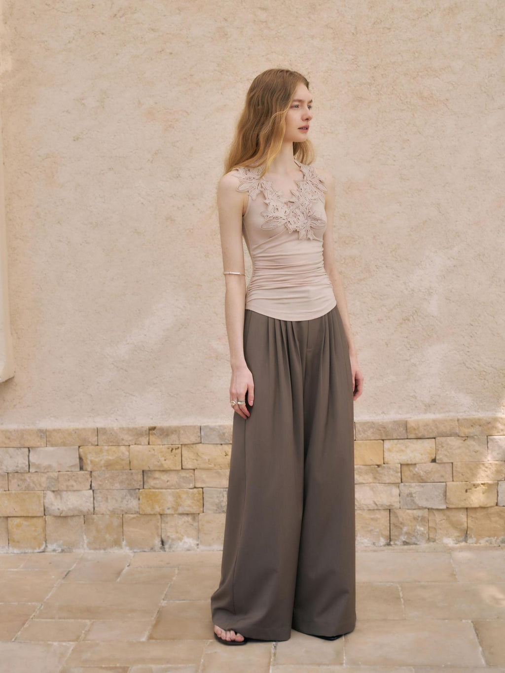 someonesometimes Lightweight Viscose Slim Fit Strappy Pullover Women Lotus Pink Camisole