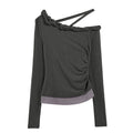 someonesometimes_Lyocell_Linen_Blend_Asymmetric_Neckline_Slim_Fit_Women_Long_Sleeve_T-Shirts_MISSTT