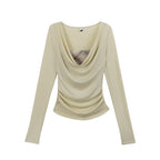 someonesometimes_Lyocell_Stretch_Casual_Slim_Fit_Plaid_Scoop_Neck_Women_Pear_Long_Sleeve_T-Shirts_MISSTT