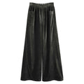 someonesometimes_Minimalist_Deep_Olive_Green_Polyester_Natural_Waist_Pocket_Wide_Leg_Women_Pants_MISSTT