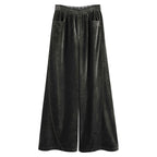 someonesometimes_Minimalist_Deep_Olive_Green_Polyester_Natural_Waist_Pocket_Wide_Leg_Women_Pants_MISSTT