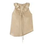 someonesometimes_Mustard_Tie_Front_Ruffle_Trim_Versatile_Women_Cotton_Off_Shoulder_Crop_Tops_MISSTT