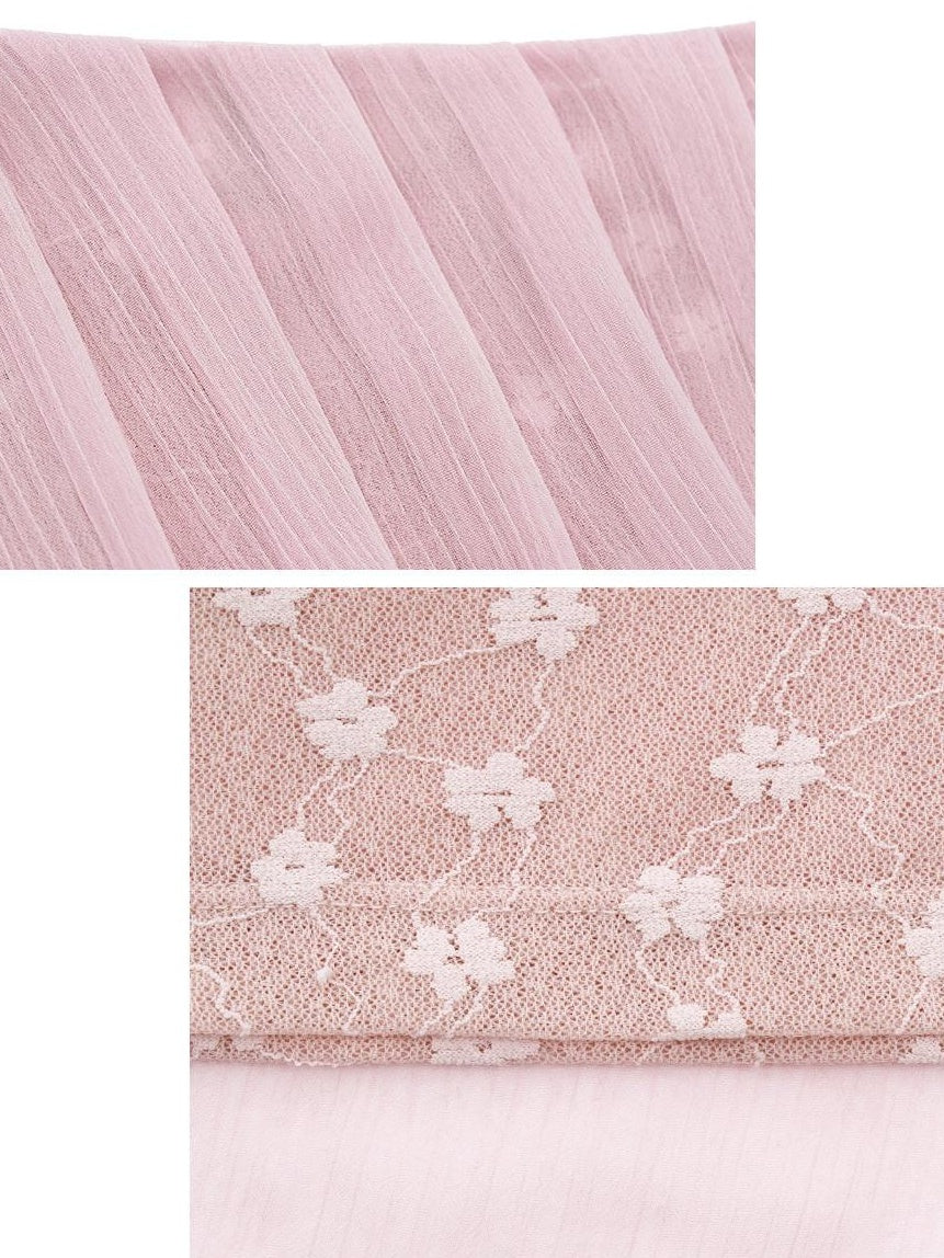 someonesometimes Patchwork Asymmetrical Halter Loose Women Mist Pink Off Shoulder Crop Tops