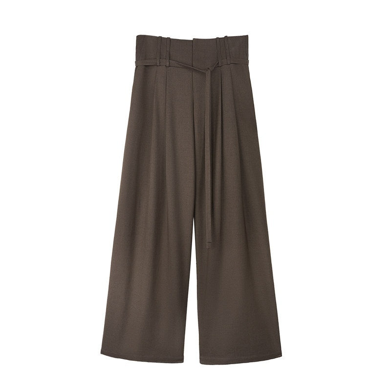 someonesometimes_Pleated_Commuter_Natural_Waist_Tea_Brown_Lyocell_Blend_Wide_Leg_Pants_MISSTT